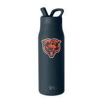 Garrafa de Água Simple Modern NFL Chicago Bears 500ml - Aço Inoxidável