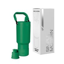 Garrafa de água Simple Modern Trek Pivot 900 ml em aço inoxidável Garrafa de água Simple Modern Trek Pivot 900 ml em aço inoxidável