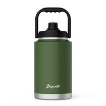 Garrafa de água SkyWell 3.8L Isolada em Aço Inoxidável Olive