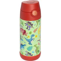 Garrafa de água Snug Kids isolada em aço inoxidável 350mL com canudo