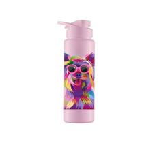 Garrafa de Água Sport Dog Collor 750ml Bandeirante Rosa