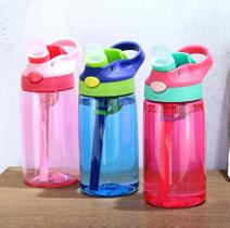 Garrafa de água Squeeze Infantil Plástico garrafa Infantil 480ml - TOP - Plena Mix