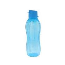 Garrafa De Água Squeeze Transparente 600Ml Cor: Azul Garrafa De Água Squeeze Transparente 600Ml Cor: Azul