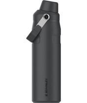 Garrafa de água Stanley IceFlow Fast Flow 700mL isolada preta Garrafa de água Stanley IceFlow Fast Flow 700mL isolada preta