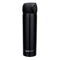 Garrafa De água Térmica 400ml 97826 Preta - Jocar Garrafa De água Térmica 400ml 97826 Preta - Jocar