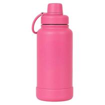 Garrafa De Água Térmica Academia Inox Digital Led 1000Ml