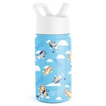 Garrafa de Água Térmica Simple Modern Bluey Kids - 400ml com Canudo Garrafa de Água Térmica Simple Modern Bluey Kids - 400ml com Canudo