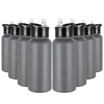 Garrafa de água VQRRCKI isolada 946ml em aço inoxidável, pacote com 8