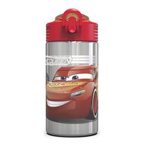 Garrafa de Água Zak Designs Disney Cars 3 em Aço Inoxidável - 460ml Garrafa de Água Zak Designs Disney Cars 3 em Aço Inoxidável - 460ml