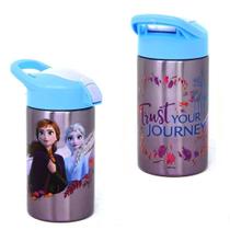 Garrafa de água Zak Designs Frozen 2 em aço inoxidável 460ml Garrafa de água Zak Designs Frozen 2 em aço inoxidável 460ml