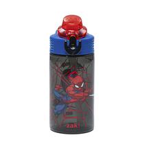 Garrafa de água Zak Designs Marvel Homem-Aranha 470 ml com canudo Garrafa de água Zak Designs Marvel Homem-Aranha 470 ml com canudo