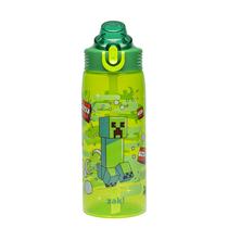 Garrafa de água Zak Designs Minecraft Sage 750 ml com canudo