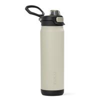 Garrafa de água ZULU Powerfill Pro 710ml de aço inoxidável Ash