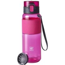 Garrafa de água ZWILLING Tritan 680 ml rosa à prova de vazamentos