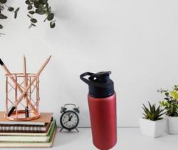 Garrafa de Alumínio 450ml vermelha