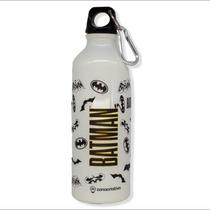 Garrafa de aluminio 500ml c/mosquetao batman 85 anos Garrafa de aluminio 500ml c/mosquetao batman 85 anos