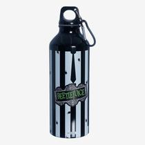 Garrafa de aluminio 500ml c/mosquetao beetlejuice