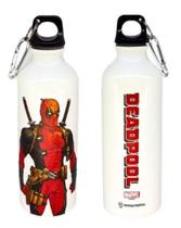 Garrafa de aluminio 500ml c/mosquetao dead pool e wolverine 10073386