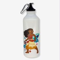 Garrafa de aluminio 500ml c/mosquetao moana