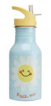 Garrafa de Alumínio 500ml Pack Me Happy Face - Pacific