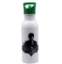 GARRAFA DE ALUMINIO 600ML CORINGA ARKHAM ORIGINS Ean :7908011727554 - ZONA CRIATIVA