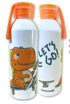 Garrafa de Aluminio 650ml Dino Skate