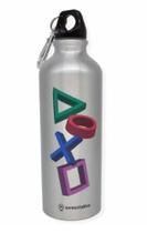 Garrafa de aluminio azul 500ml c/mosquetao playstation 10073299