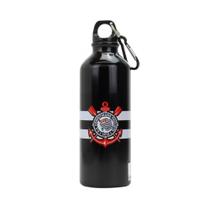 Garrafa de Alumínio Corinthians com Prendedor 500ml - Minas de Presentes Garrafa de Alumínio Corinthians com Prendedor 500ml - Minas de Presentes