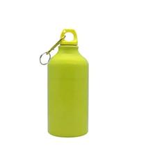 Garrafa de aluminio tampa mosquetao 500ml homeflex fxh459 amarelo Garrafa de aluminio tampa mosquetao 500ml homeflex fxh459 amarelo