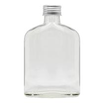 Garrafa De Bolso Vidro 180ml C/ Tampa - Whisk Vodka 10 Unids - SC