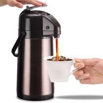 Garrafa de café Airpot PARACITY atualizada em aço inoxidável 2.5L