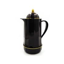 Garrafa De Café Plástico Preto Térmica 1 Litro