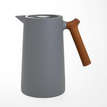 Garrafa de Café Térmica Bule 1 Litro Chá Cabo Madeira Bambu Fuji Lehavi Garrafa de Café Térmica Bule 1 Litro Chá Cabo Madeira Bambu Fuji Lehavi