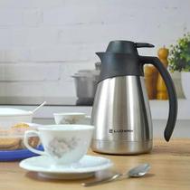 Garrafa de Café Térmica Bule Chá Inox 1 Litro Aço Inox Grande
