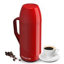 Garrafa De Café Térmica de Mesa Roma 500ml Vermelha Unitermi
