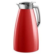 Garrafa de Café Térmica Emsa Plaza Vermelha 1L Original Alemã com Sistema Quick Press