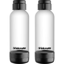 Garrafa de Carbonatação DrinkMate Pacote Duplo 1L Preta Garrafa de Carbonatação DrinkMate Pacote Duplo 1L Preta