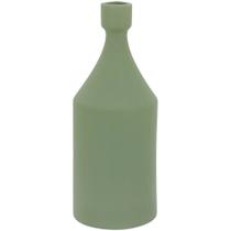 Garrafa de Cerâmica Verde Decorativa Design Emma Elegante Garrafa de Cerâmica Verde Decorativa Design Emma Elegante