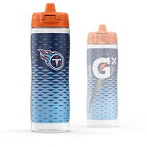 Garrafa de compressão Gatorade Gx NFL 900mL antiderrapante com hidratação