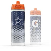 Garrafa de compressão Gatorade Gx NFL 900mL antiderrapante com hidratação