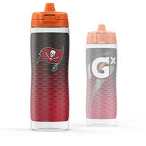 Garrafa de compressão Gatorade Gx NFL 900mL antiderrapante com hidratação