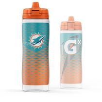 Garrafa de compressão Gatorade Gx NFL 900mL antiderrapante com hidratação