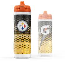 Garrafa de compressão Gatorade Gx NFL 900mL antiderrapante com hidratação