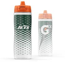 Garrafa de compressão Gatorade Gx NFL 900mL antiderrapante com hidratação