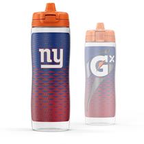 Garrafa de compressão Gatorade Gx NFL 900mL antiderrapante com hidratação