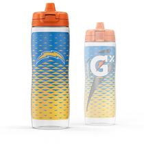 Garrafa de compressão Gatorade Gx NFL 900mL antiderrapante com hidratação