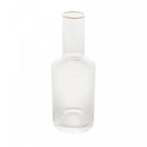 Garrafa de Cristal com Fio de Ouro Lines 800ml Wolff Garrafa de Cristal com Fio de Ouro Lines 800ml Wolff