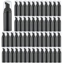 Garrafa de espuma Lil Ray Black 50 unidades com bomba de 50 mL para sabonete para mãos Garrafa de espuma Lil Ray Black 50 unidades com bomba de 50 mL para sabonete para mãos