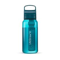 Garrafa de filtro de água LifeStraw Go Series 1L Laguna Teal Garrafa de filtro de água LifeStraw Go Series 1L Laguna Teal