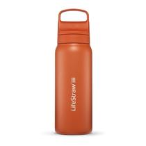 Garrafa de filtro de água LifeStraw Go Series isolada 700ml